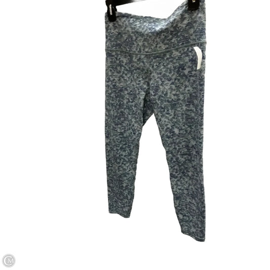 Athletic Leggings By Athleta In Blue & Green, Size: Sp