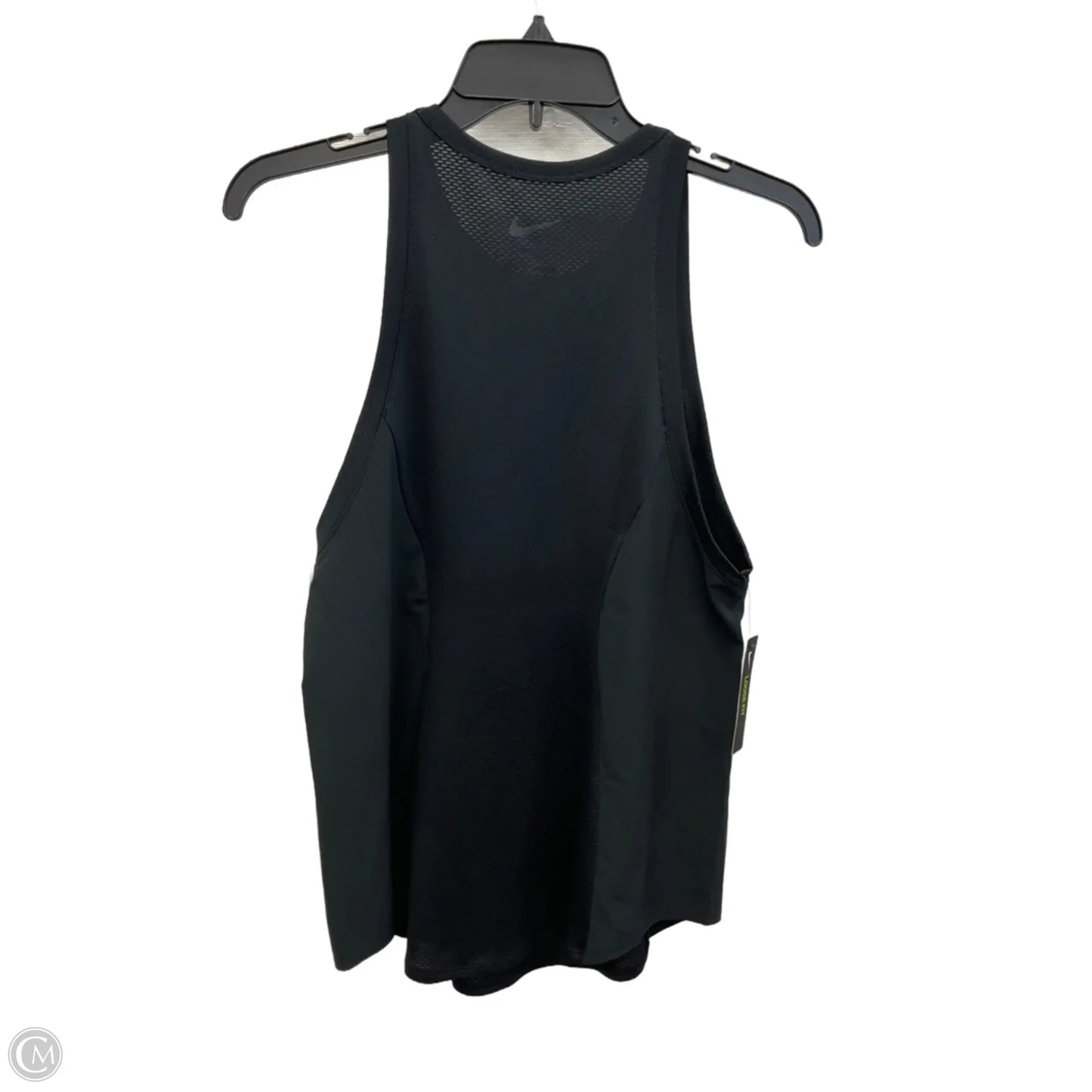 Athletic Tank Top By Nike Apparel In Black, Size: Xs