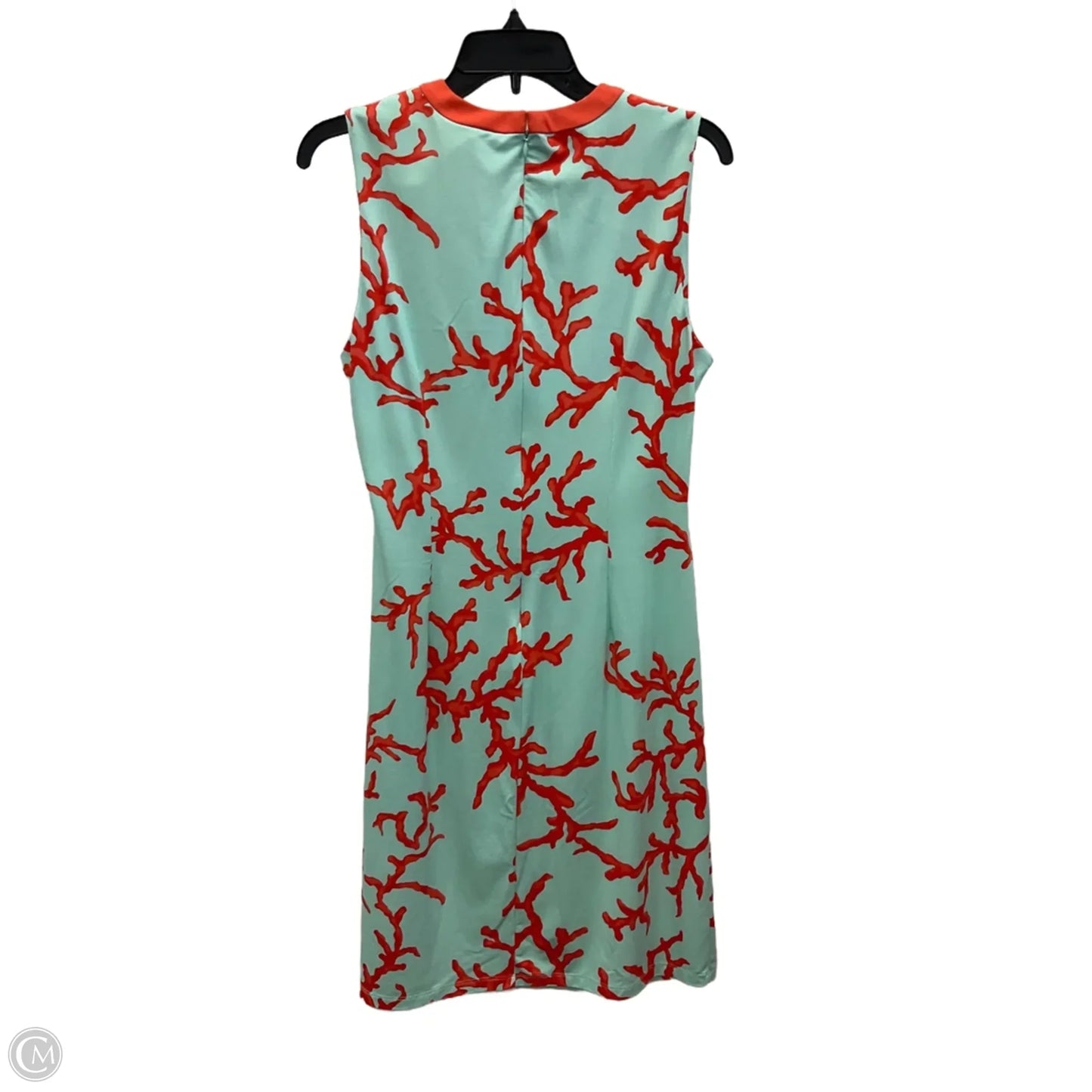 Dress Casual Short By J Mclaughlin In Blue & Red, Size: L