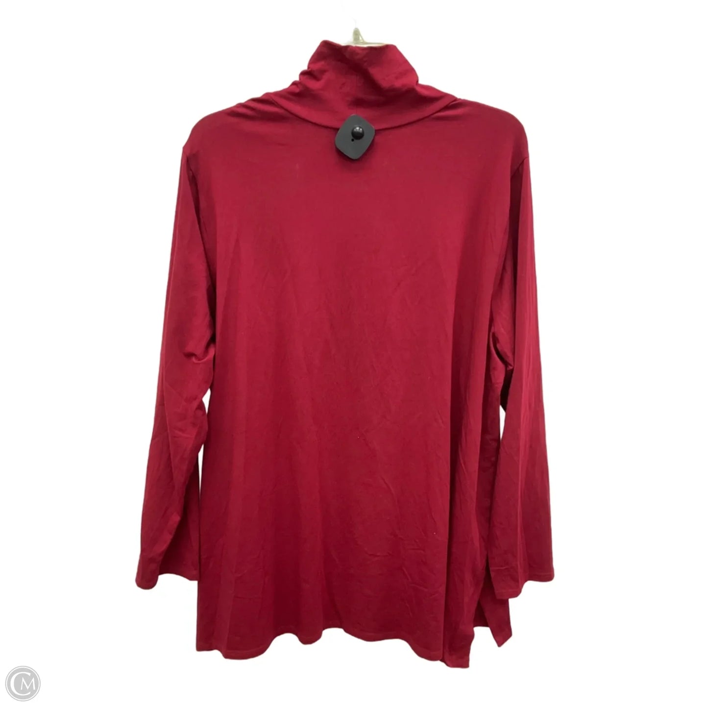 Top Long Sleeve Basic By J. Jill In Red, Size: Xl