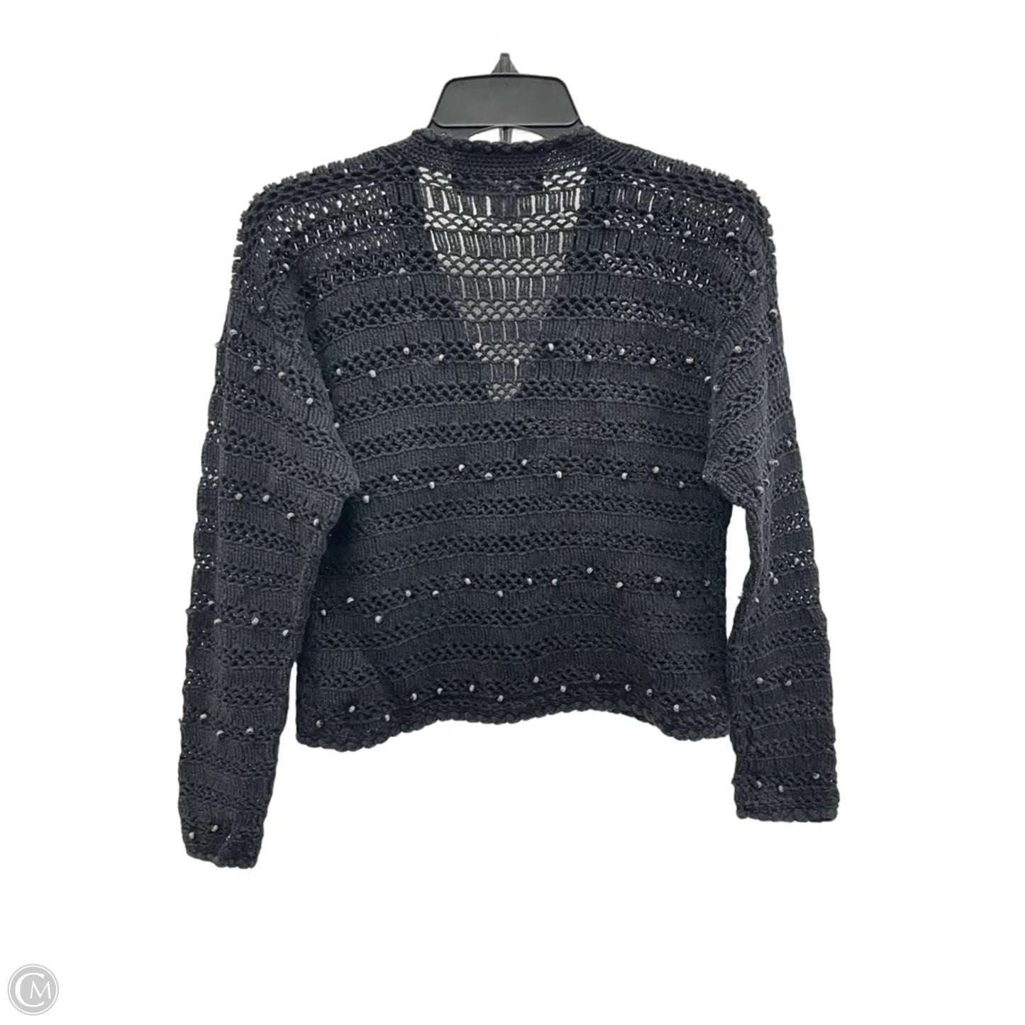 Cardigan By Peruvian Connection In Black, Size: M