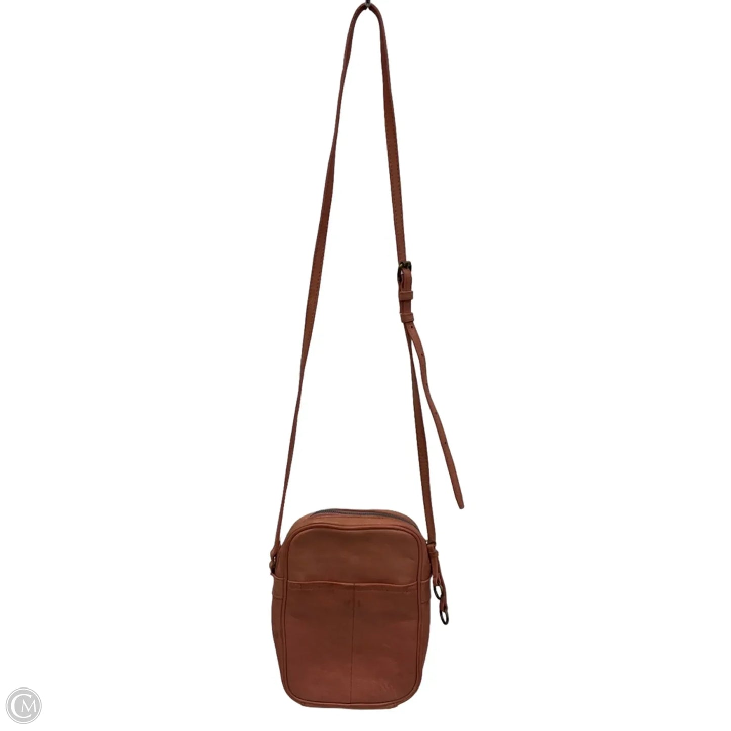 Crossbody Leather By Cmc, Size: Medium