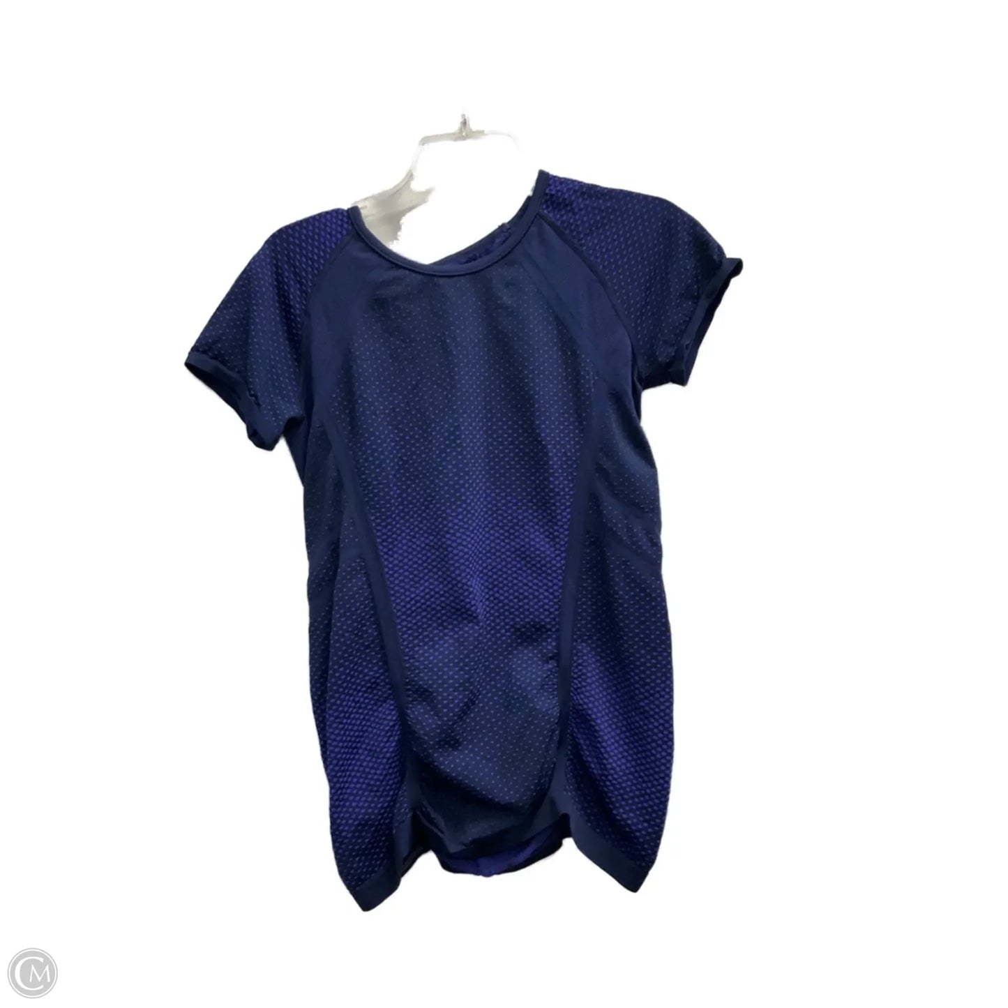 Athletic Top Short Sleeve By Athleta In Purple, Size: L