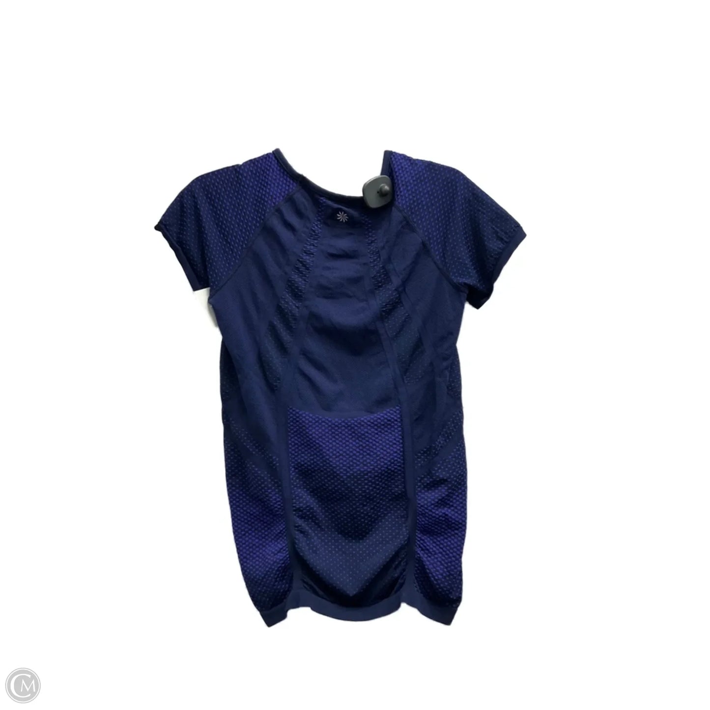 Athletic Top Short Sleeve By Athleta In Purple, Size: L