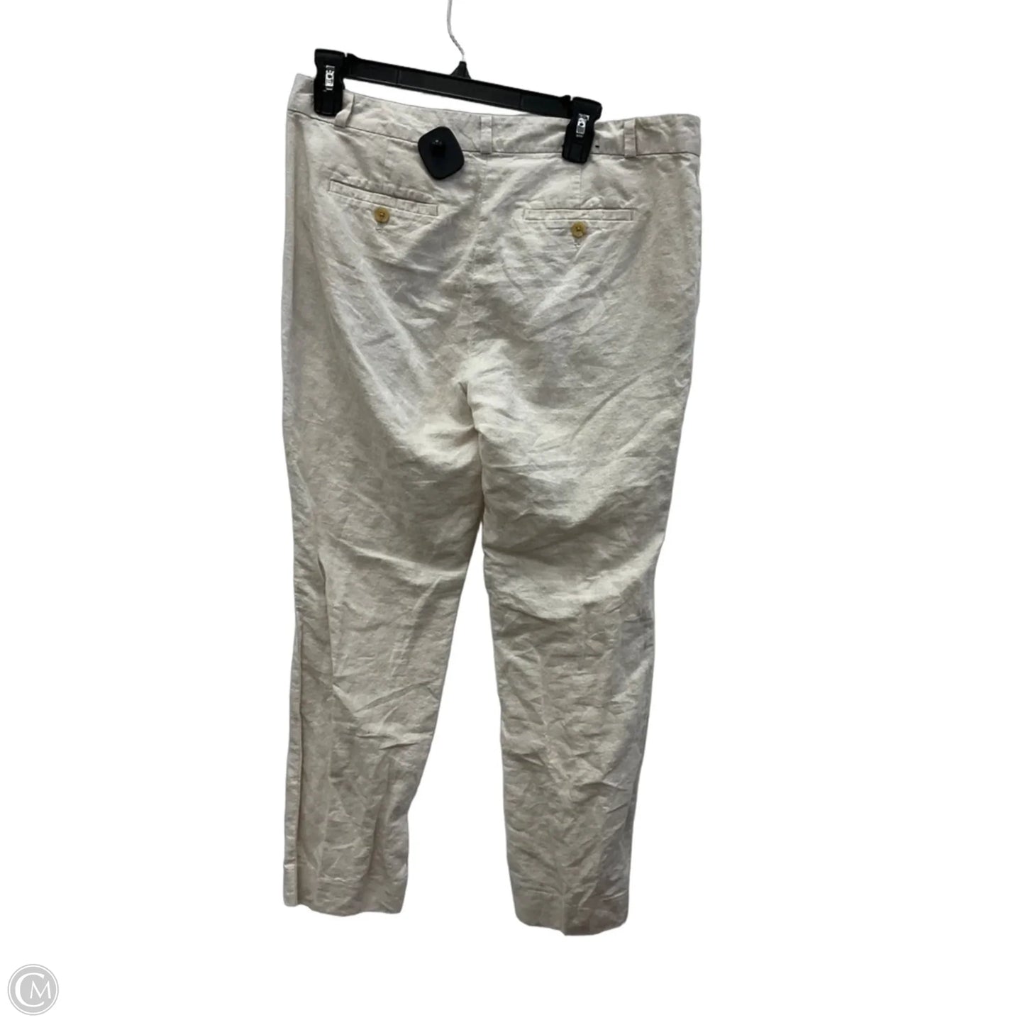 Pants Lounge By Banana Republic In Cream, Size: 8