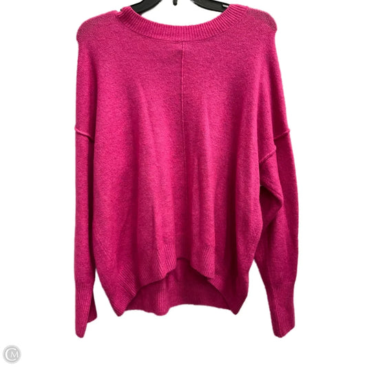 Sweater By Vince Camuto In Pink, Size: M