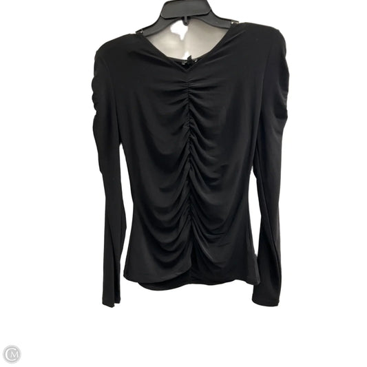 Top Long Sleeve By Express In Black, Size: M