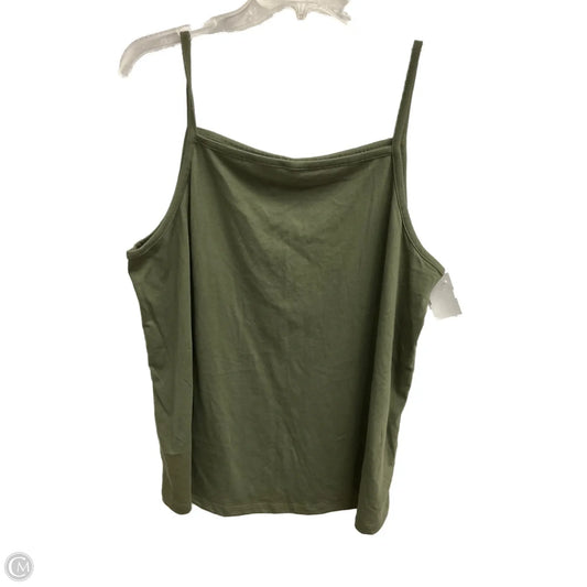 Top Sleeveless By Old Navy In Green, Size: L
