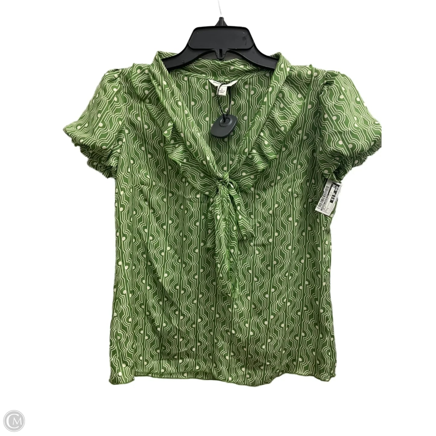Top Sleeveless By Banana Republic In Green, Size: S