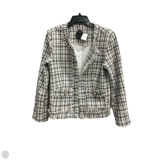 Blazer By Nanette Lepore In Black & Cream, Size: M