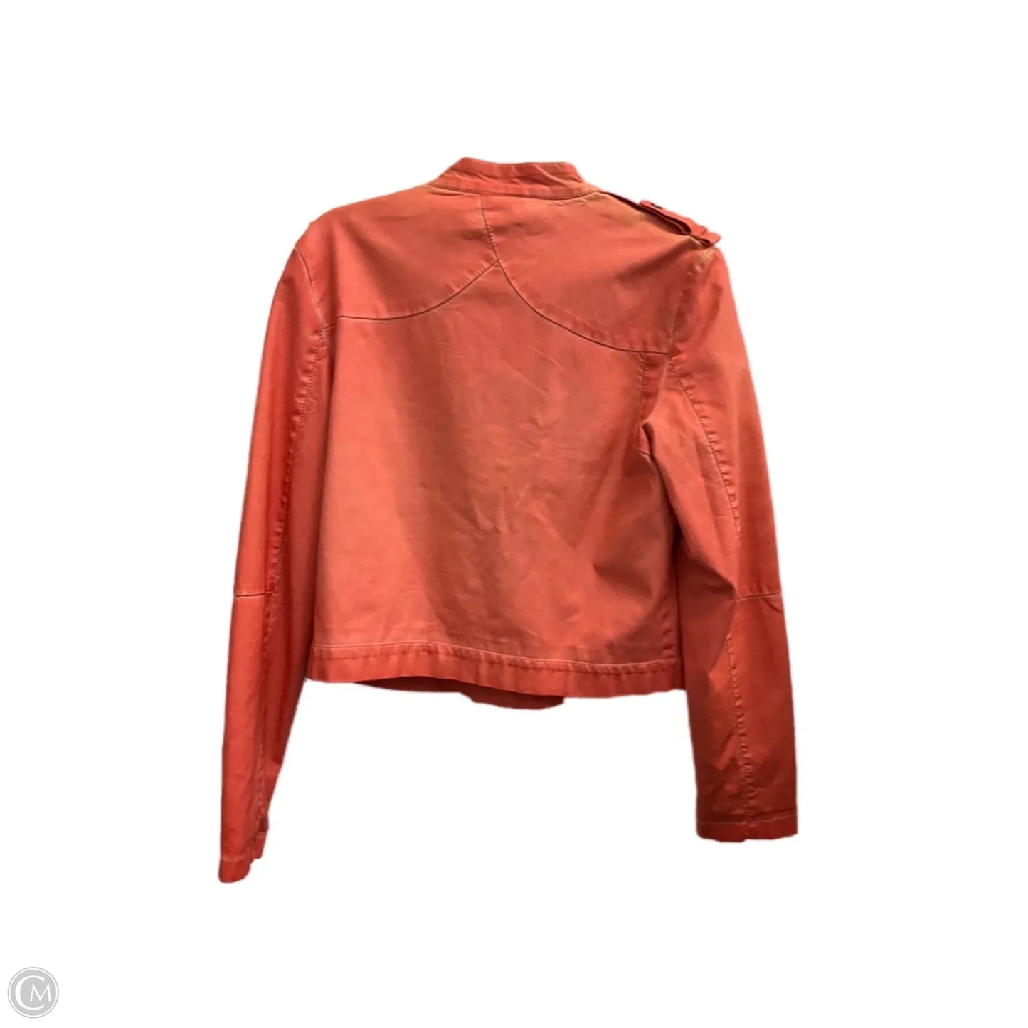 Jacket Moto By Ana In Coral, Size: L