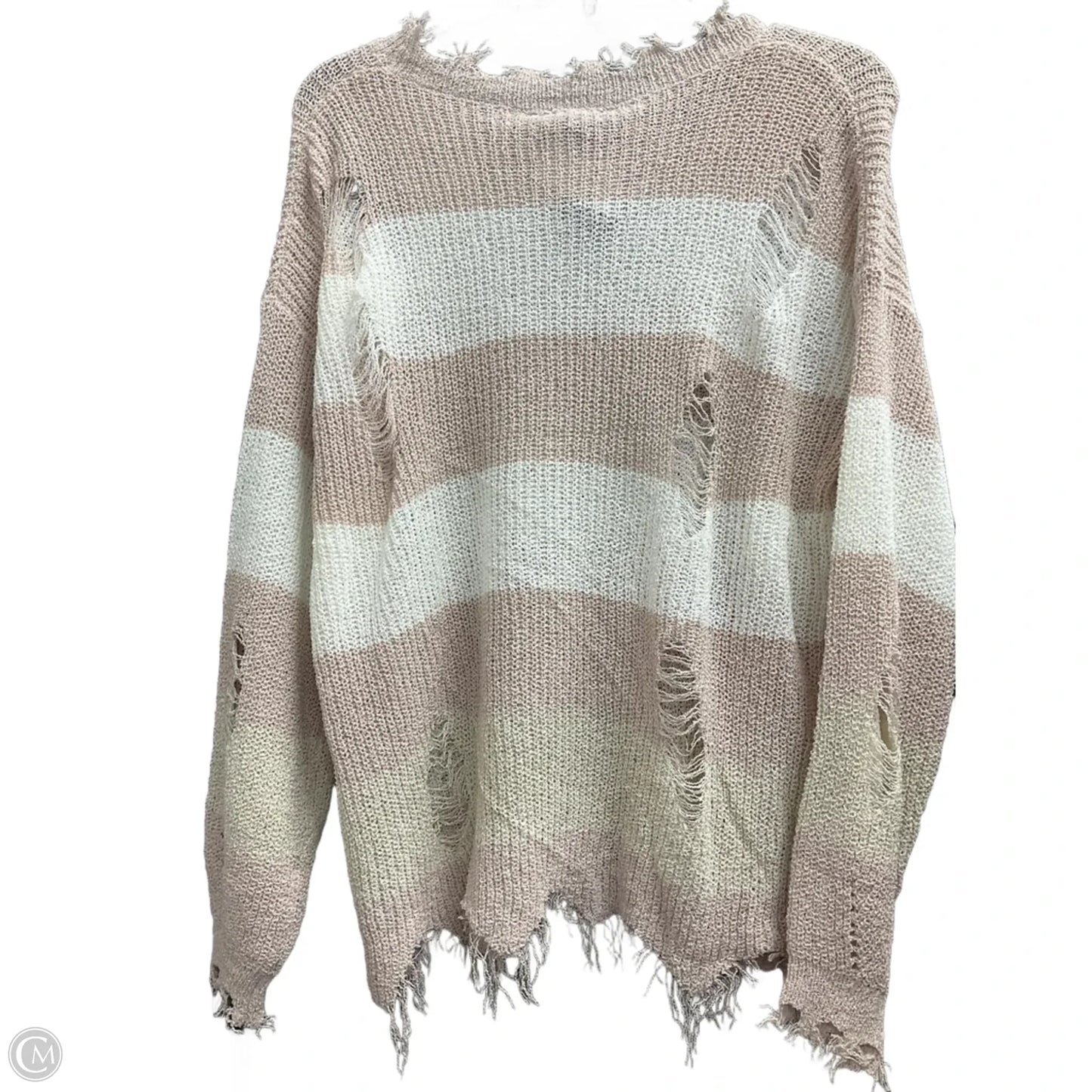 Top Long Sleeve By Vici In Mauve, Size: S