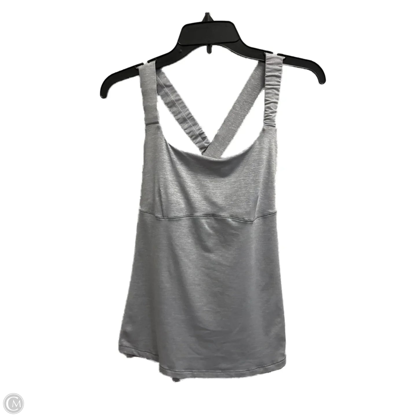 Athletic Tank Top By Lululemon In Grey, Size: S