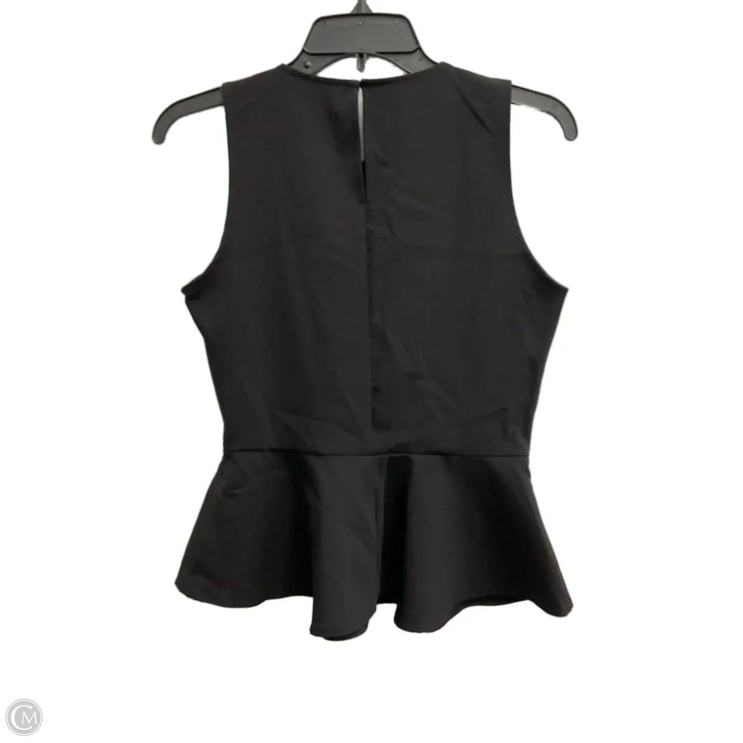 Top Sleeveless By Zara In Black, Size: S