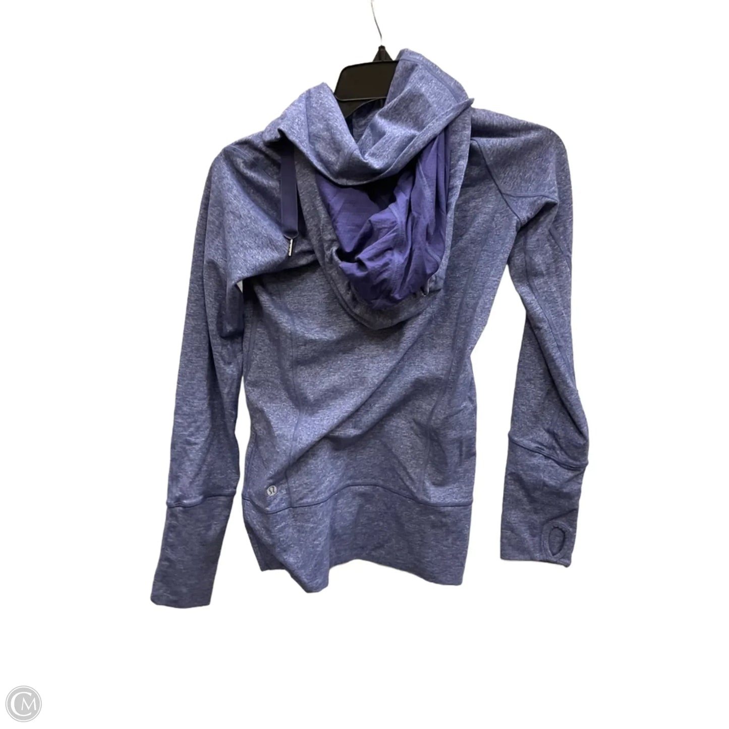 Athletic Jacket By Lululemon In Blue, Size: 2