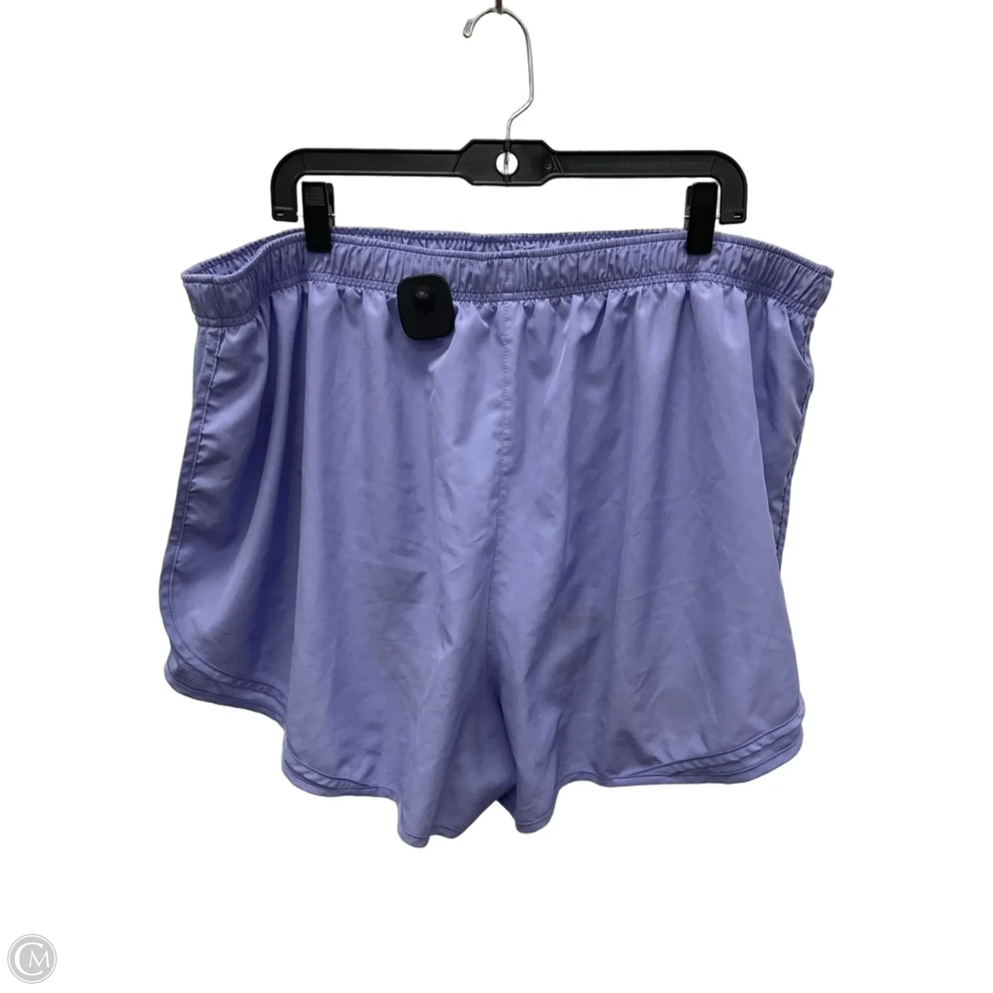 Athletic Shorts By Nike In Grey, Size: 3x