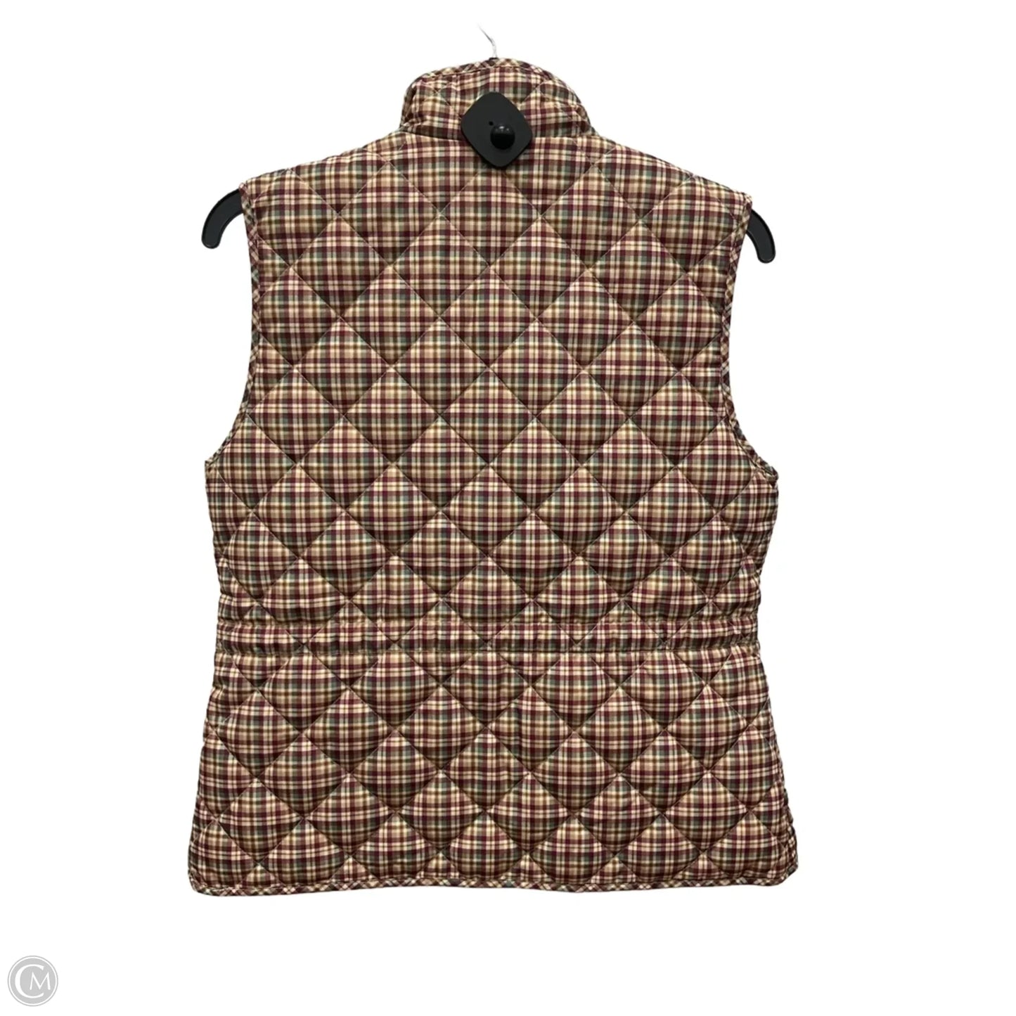 Vest Puffer & Quilted By St Johns Bay In Plaid Pattern, Size: M