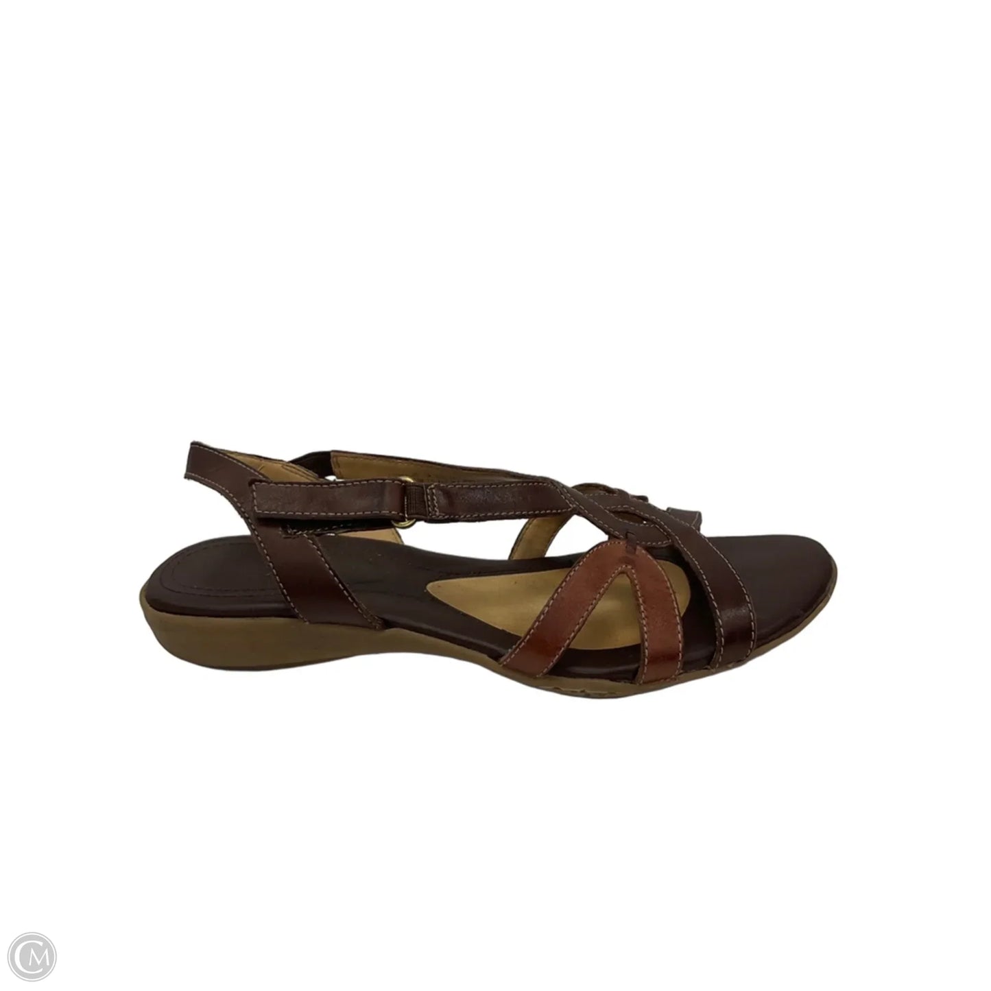Sandals Flats By Naturalizer In Brown, Size: 9.5