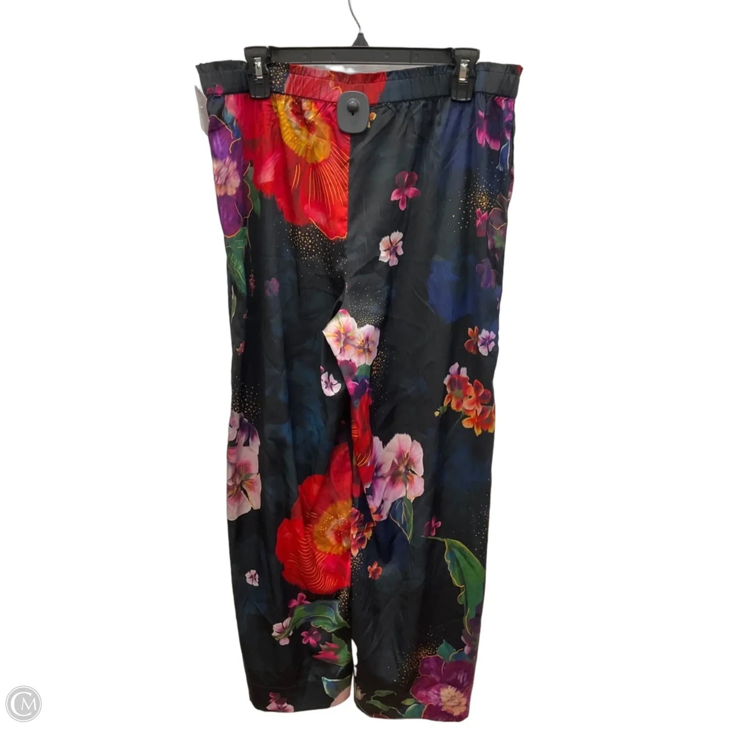 Pants Wide Leg By Soma In Floral Print, Size: L