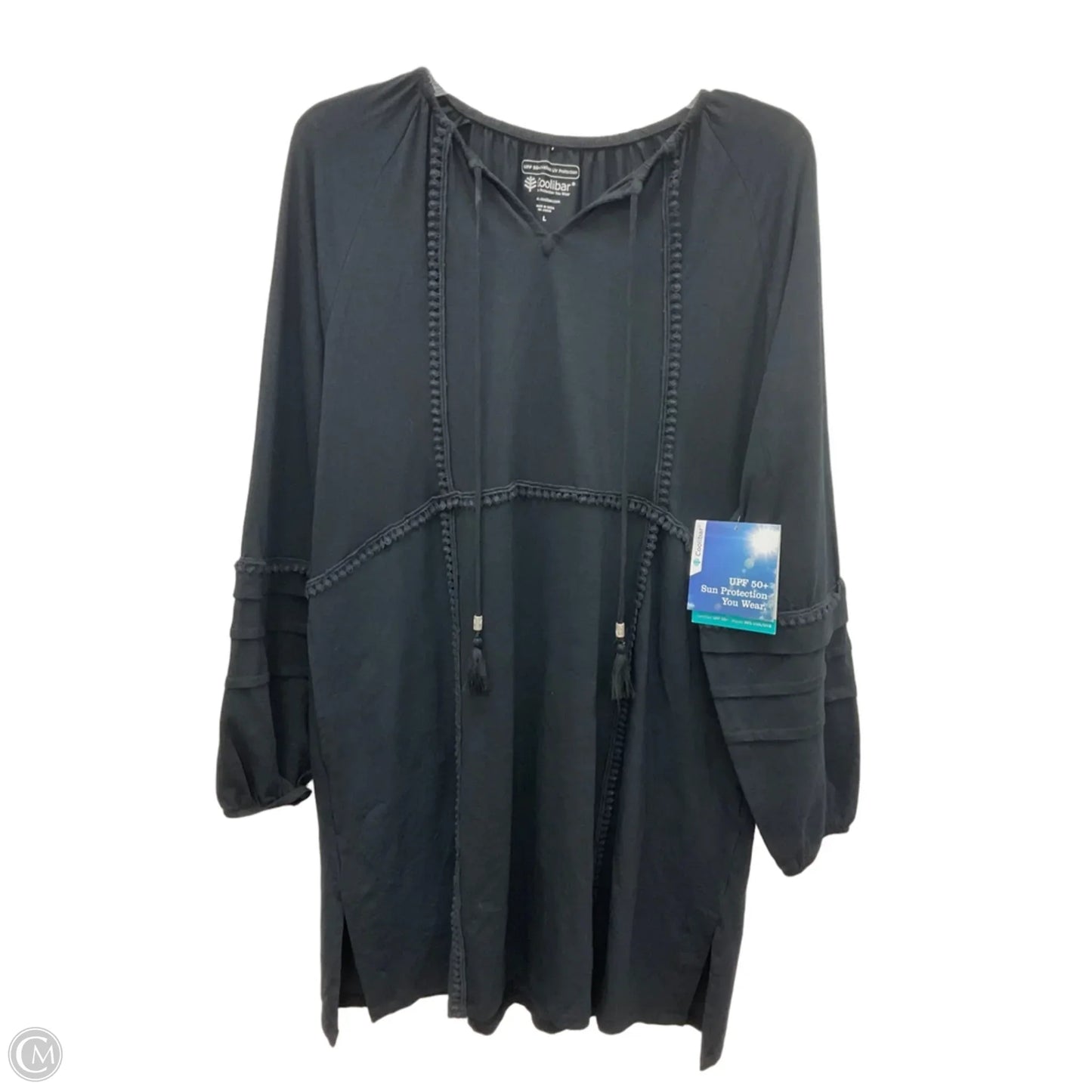 Dress Casual Short By Coolibar In Black, Size: L