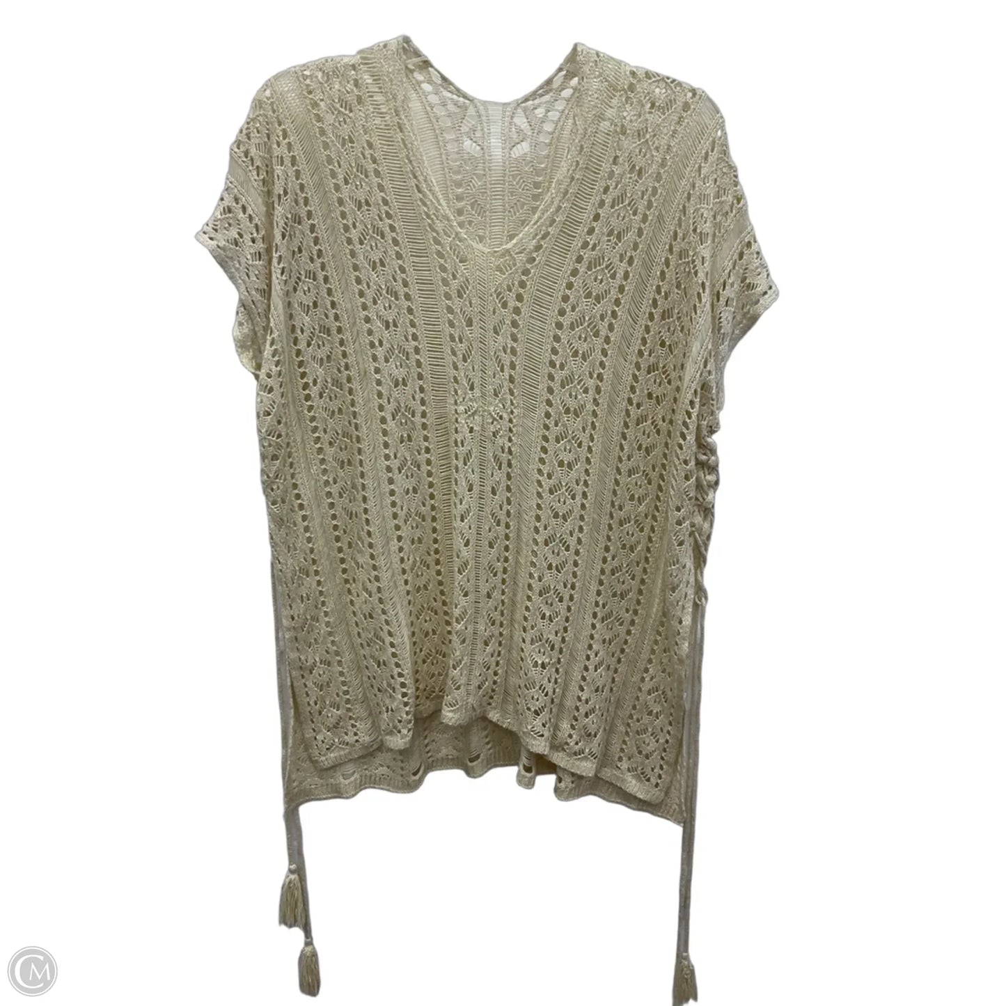 Swimwear Cover-up By Cmf In Tan, Size: S