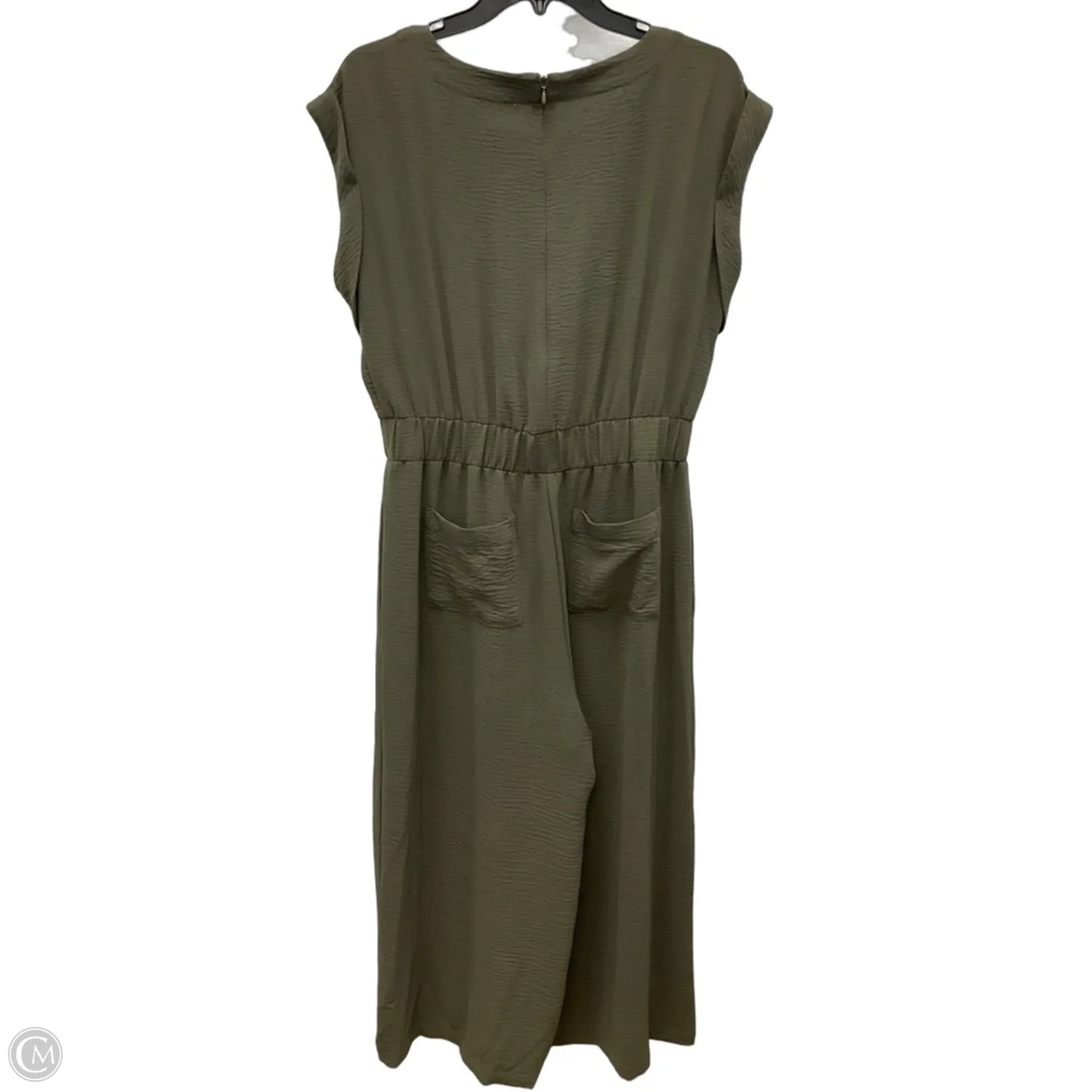 Jumpsuit By Calvin Klein In Green, Size: 12