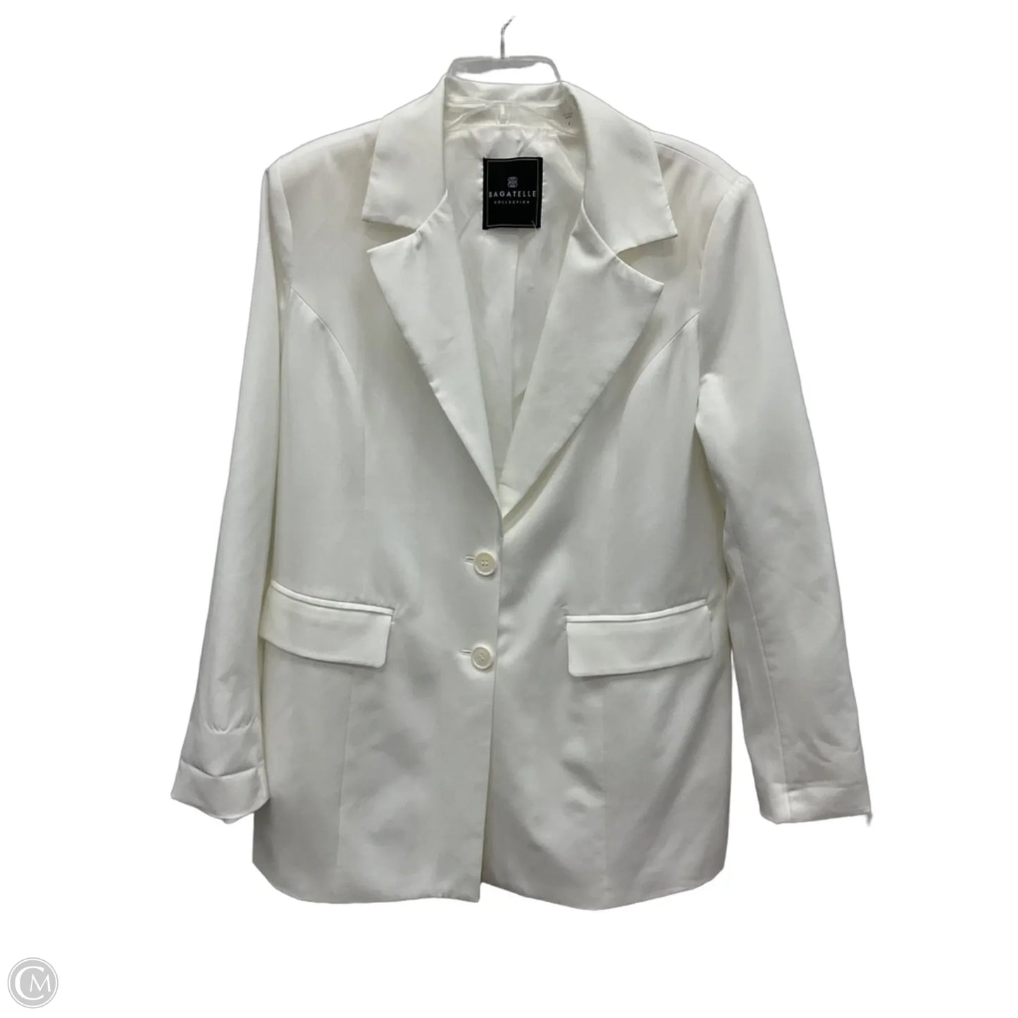 Blazer By Bagatelle In White, Size: L
