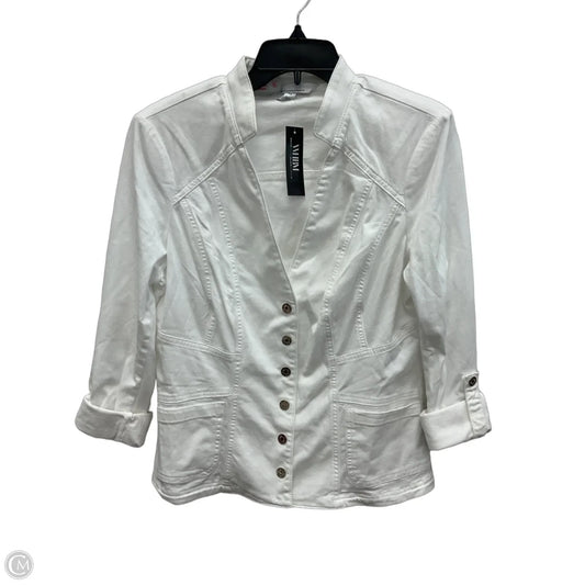 Blazer By White House Black Market In White, Size: 14