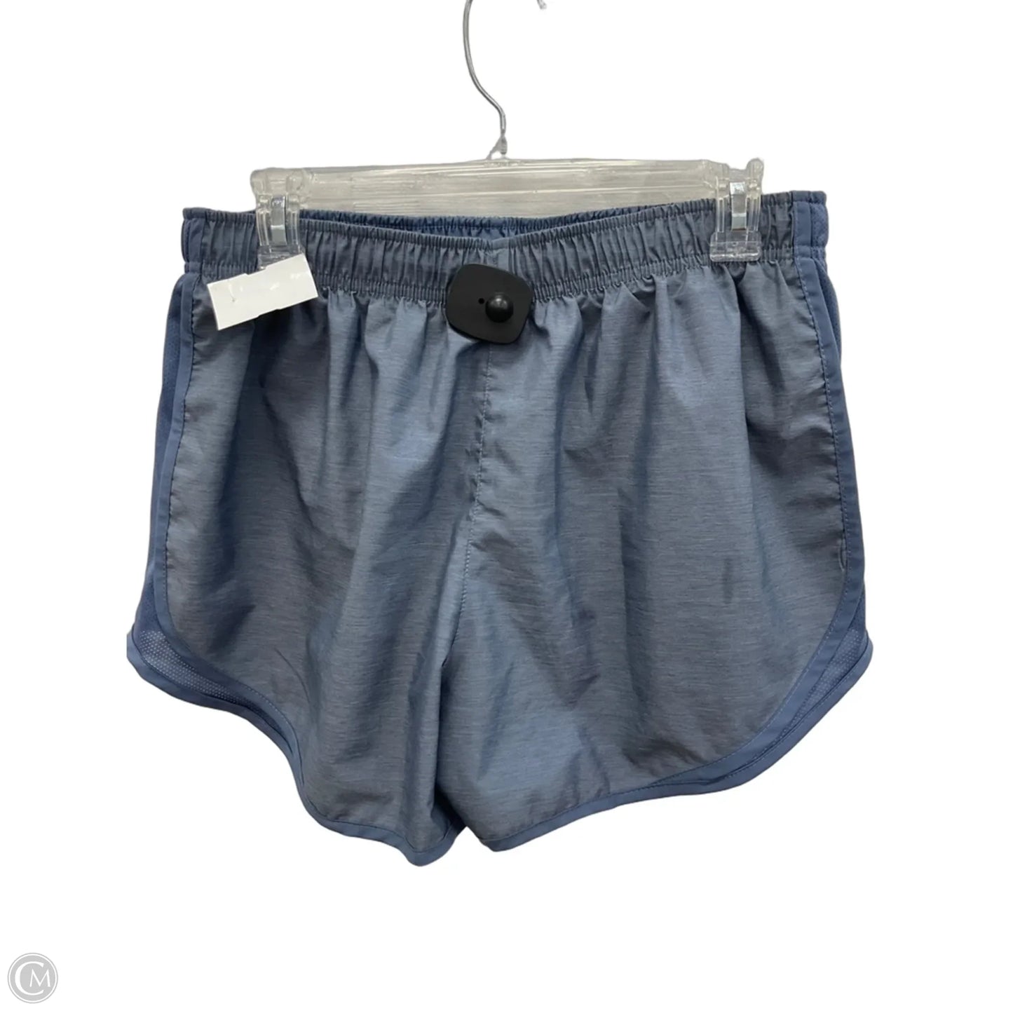 Athletic Shorts By Nike In Striped Pattern, Size: L