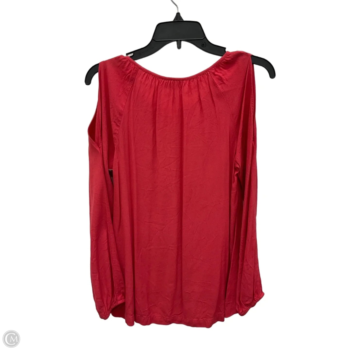 Top Long Sleeve By J. Jill In Red, Size: Xs