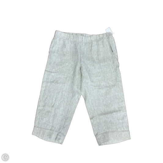 Pants Linen By Pure Jill In Tan, Size: Lp