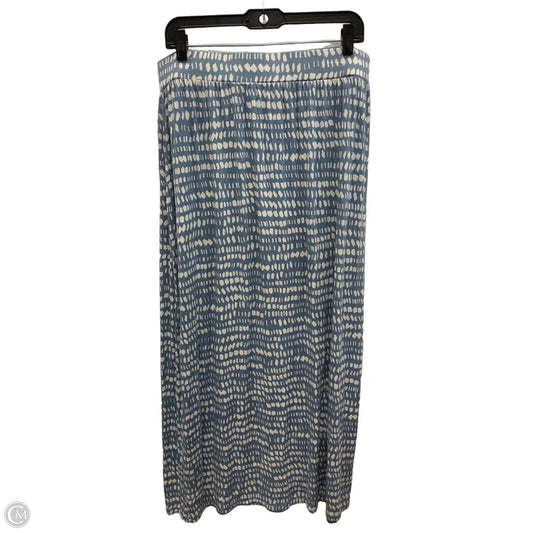 Skirt Maxi By Loft In Blue, Size: L