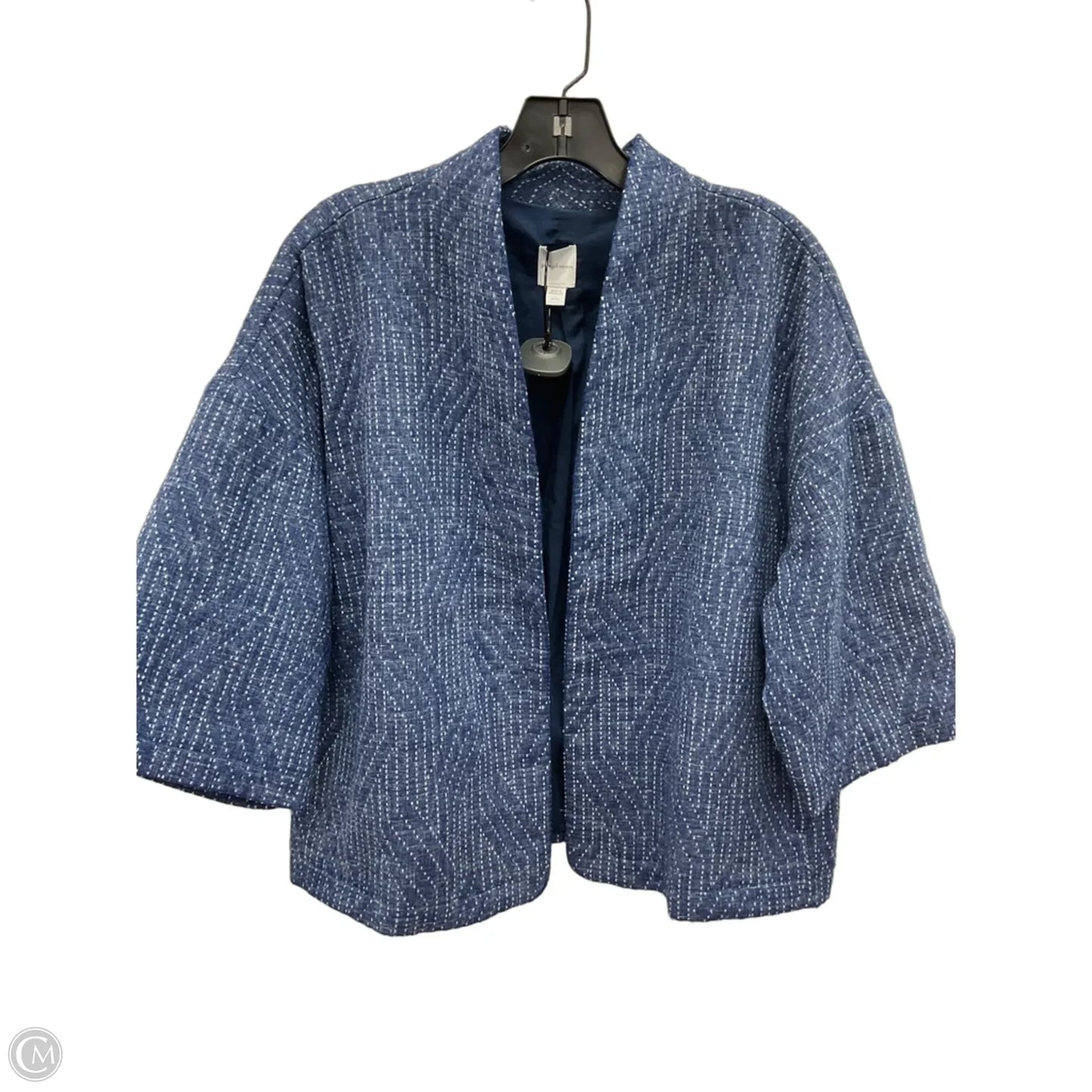 Blazer By Pure Jill In Blue, Size: Lp