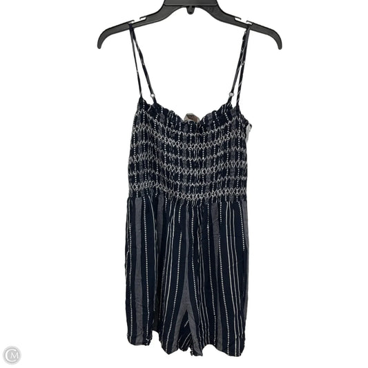 Romper By Loft In Navy, Size: M