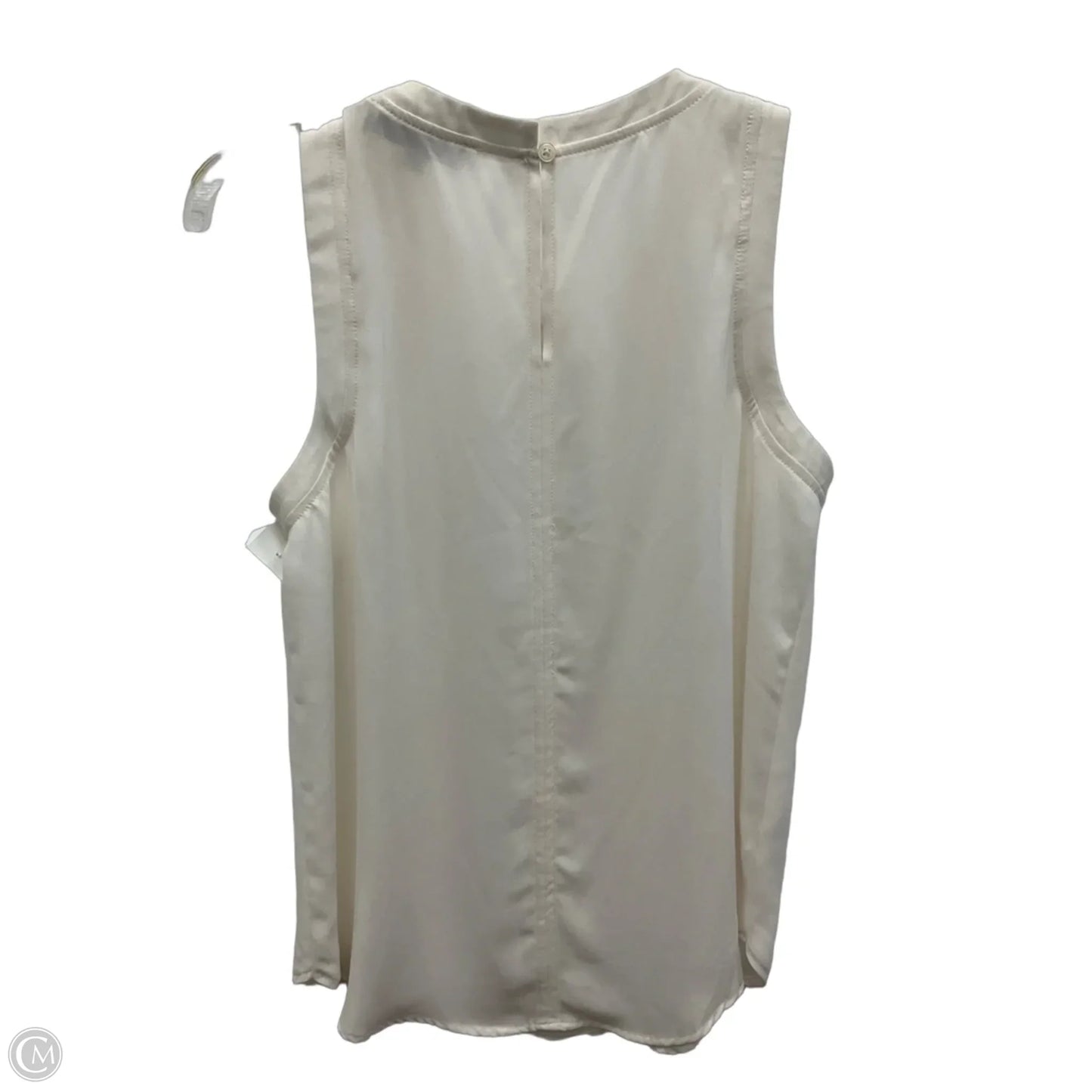 Top Sleeveless By Loft In White, Size: Xs