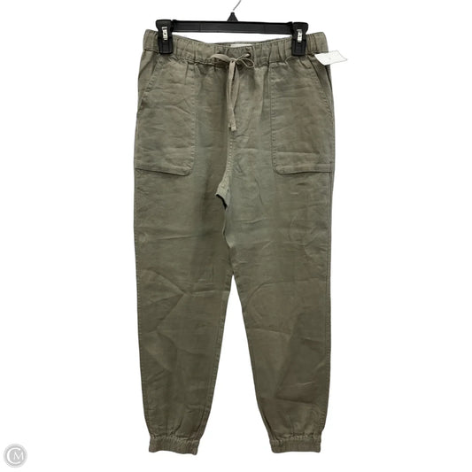 Pants Linen By C And C In Green, Size: S