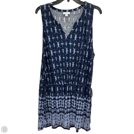 Dress Casual Short By Pure Jill In Blue, Size: Xl