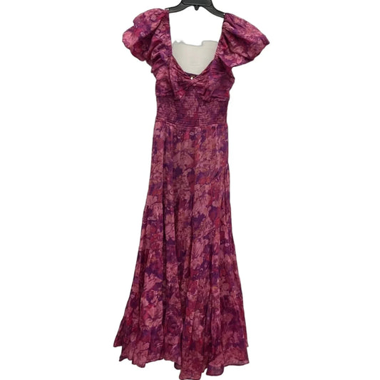 Dress Casual Maxi By Free People In Floral Print, Size: S
