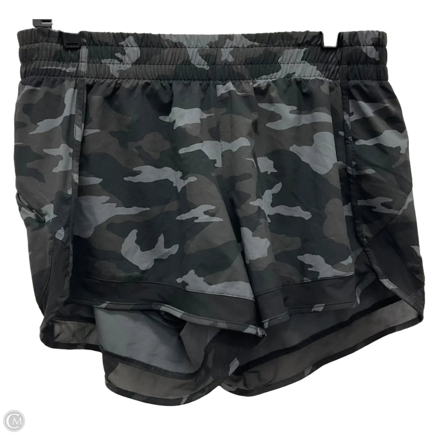 Athletic Shorts By Athleta In Camouflage Print, Size: M