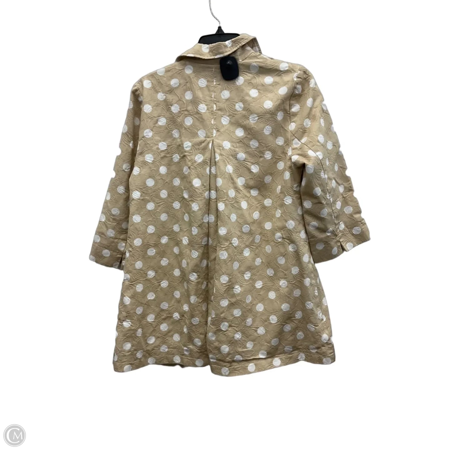 Blazer By Chicos In Polkadot Pattern, Size: M