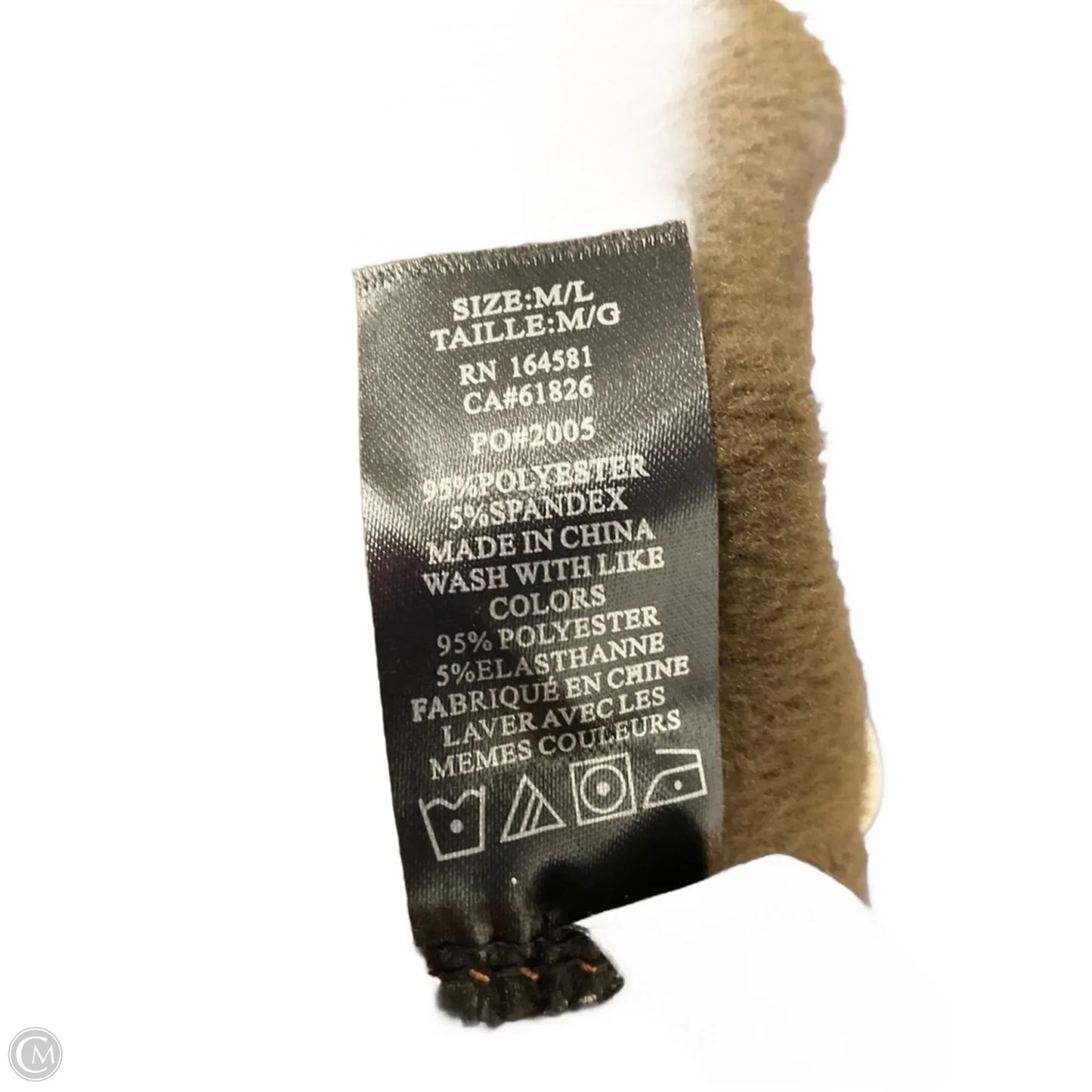 Pants Leggings By Cmb In Brown, Size: L