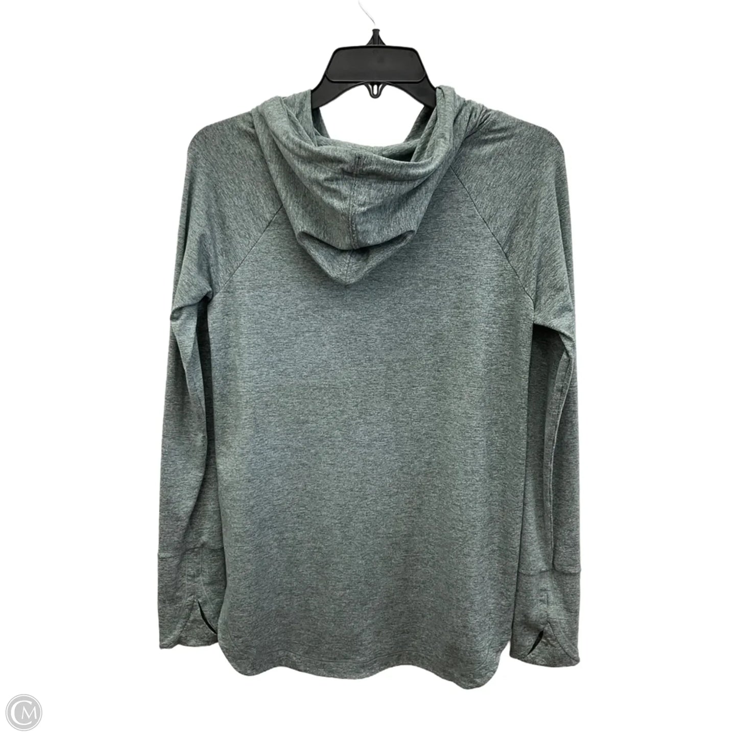 Athletic Top Long Sleeve Hoodie By Athleta In Grey, Size: S