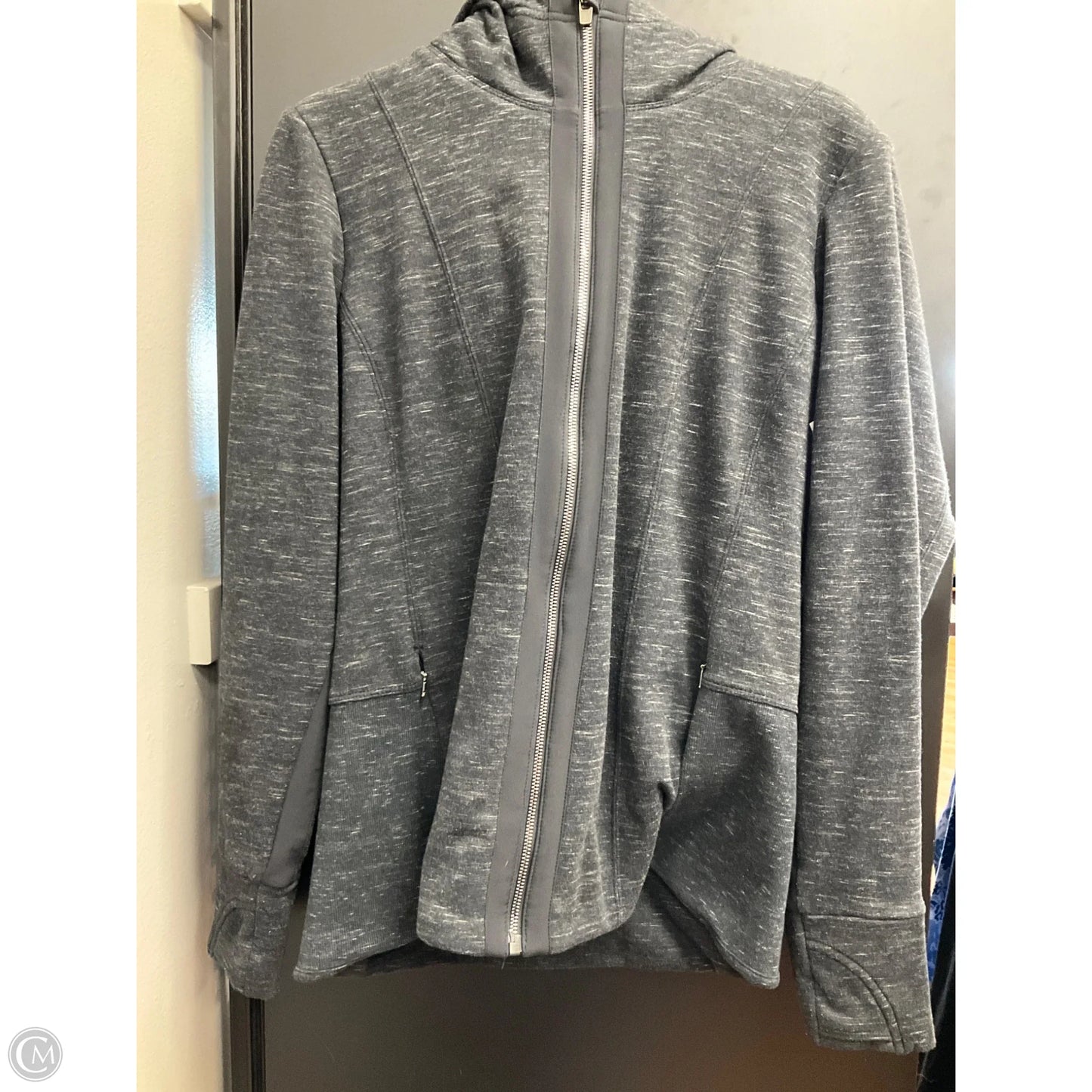 Athletic Jacket By Athleta In Black, Size: Xl