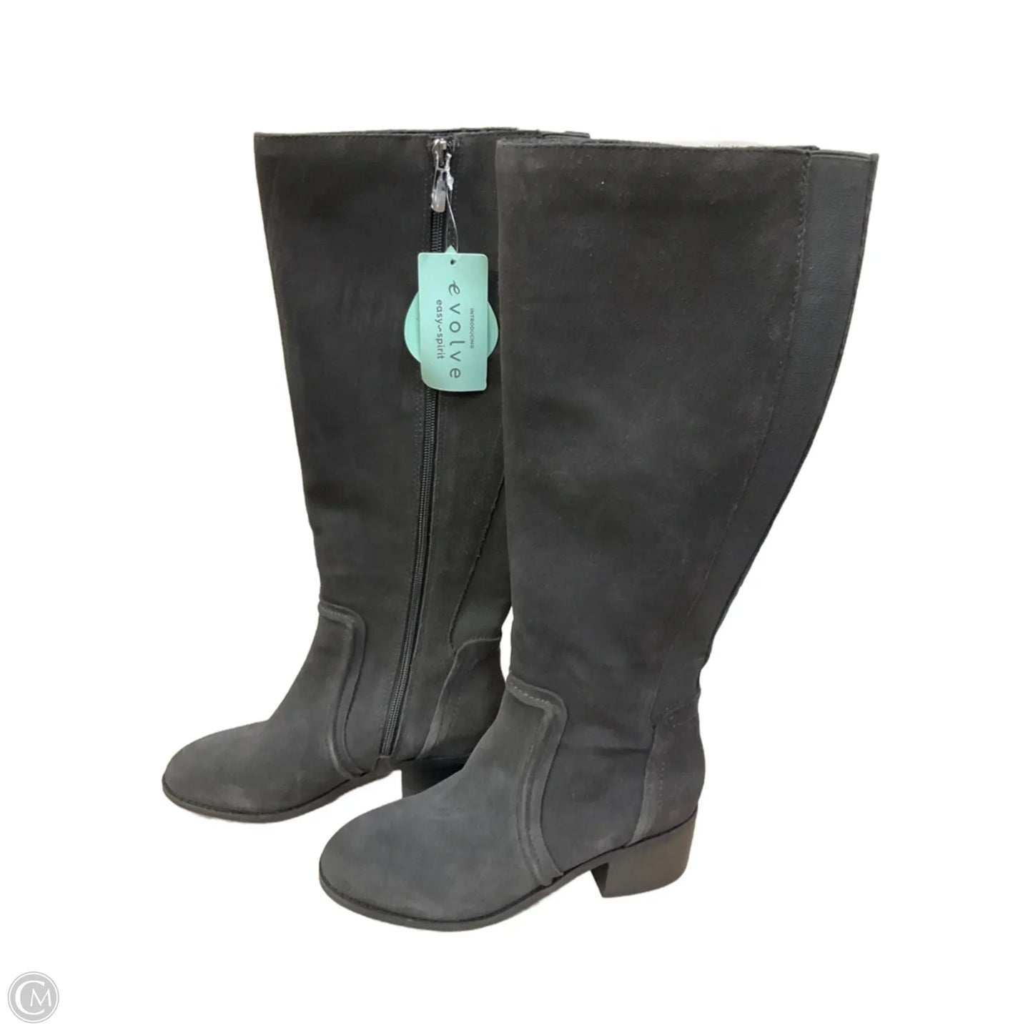 Boots Knee Flats By Easy Spirit In Brown, Size: 6