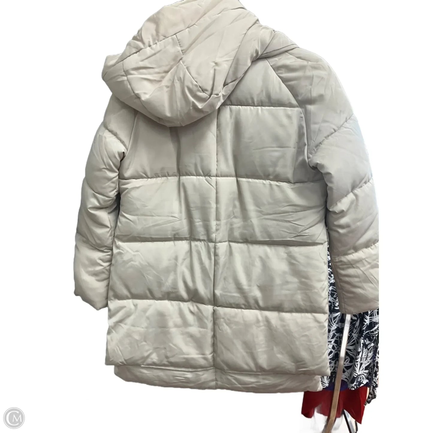 Coat Puffer & Quilted By Clothes Mentor In Beige, Size: Xl