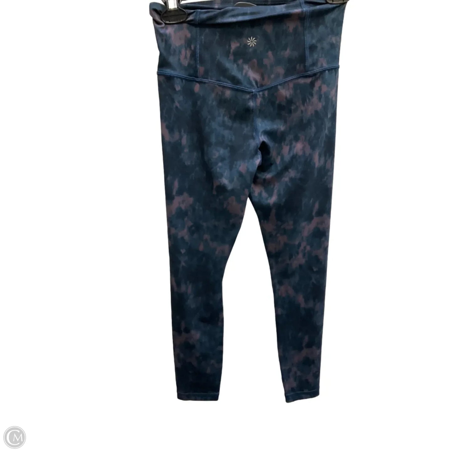 Athletic Leggings By Athleta In Blue & Purple, Size: Xs