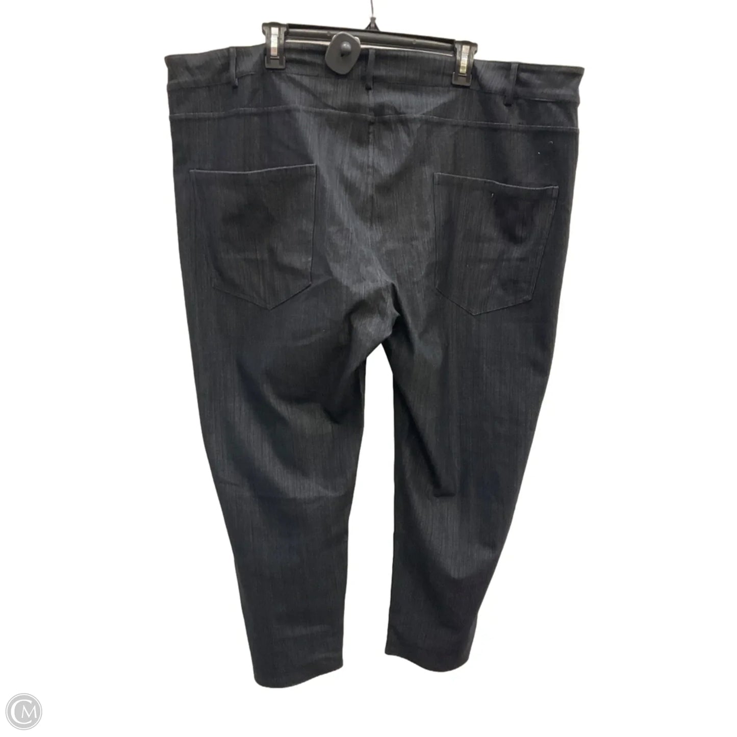 Jeans Wide Leg By Fresh Produce In Blue Denim, Size: 3x