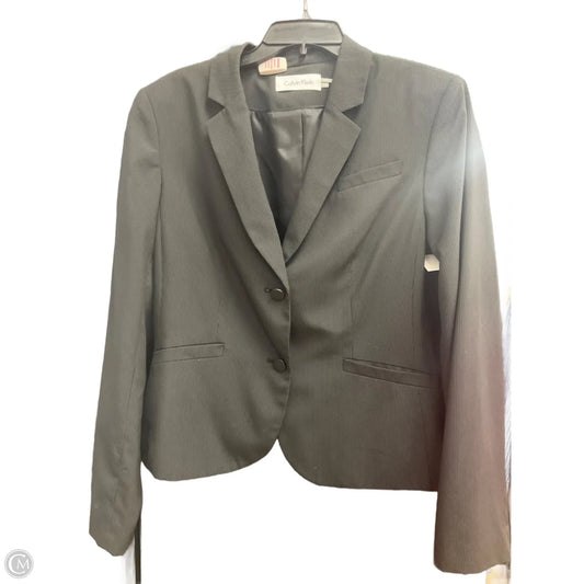 Blazer By Calvin Klein In Black, Size: 14