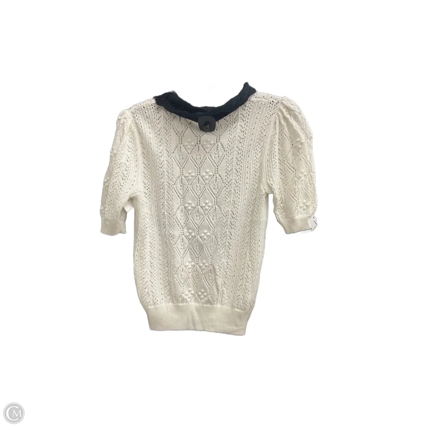 Top Short Sleeve By Loft In White, Size: Xs