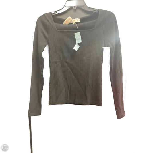 Top Long Sleeve By Loft In Black, Size: Xs